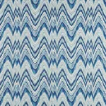 VALKYRIE FLAME STITCH Fabric – DELFT | Schumacher | Wallpape VALKYRIE FLAME STITCH fabric DELFT color by Schumacher