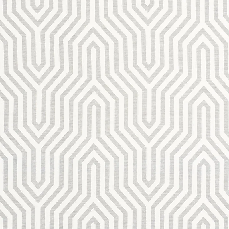 VANDERBILT PRINT fabric GRISAILLE color by Schumacher
