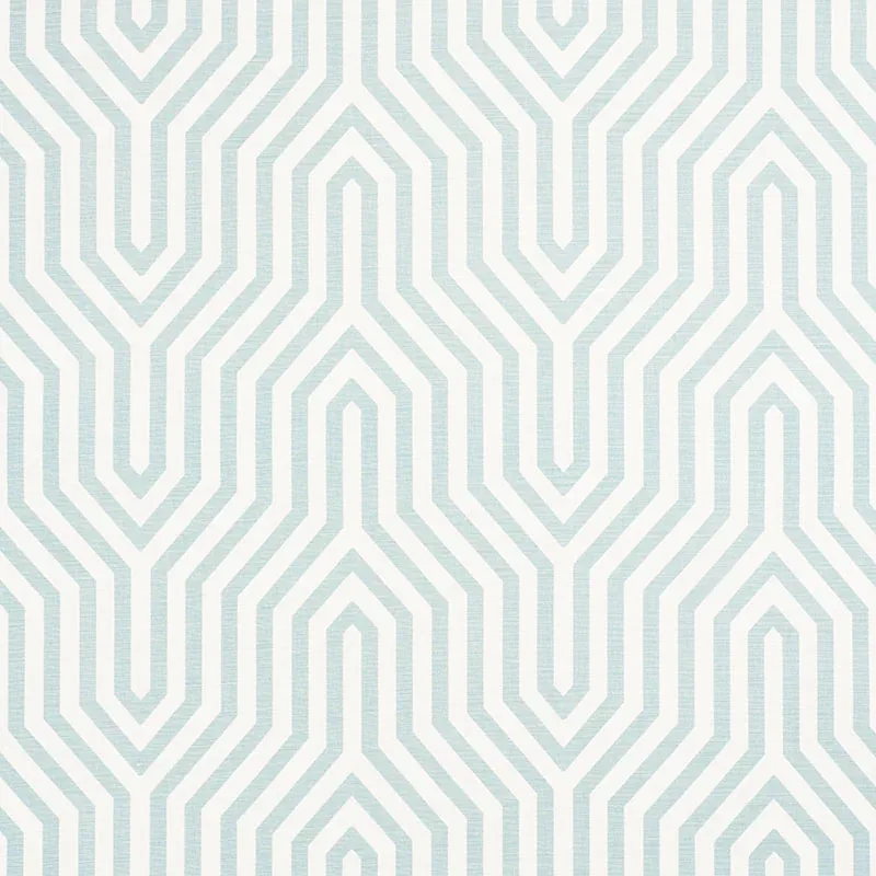 VANDERBILT PRINT fabric MINERAL color by Schumacher
