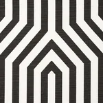 VANDERBILT PRINT Fabric – NOIR | Schumacher | Wallpaper Twin VANDERBILT PRINT fabric NOIR color by Schumacher