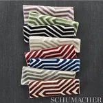 VANDERBILT VELVET Fabric – NOIR | Schumacher | Wallpaper Twi VANDERBILT VELVET fabric NOIR color by Schumacher