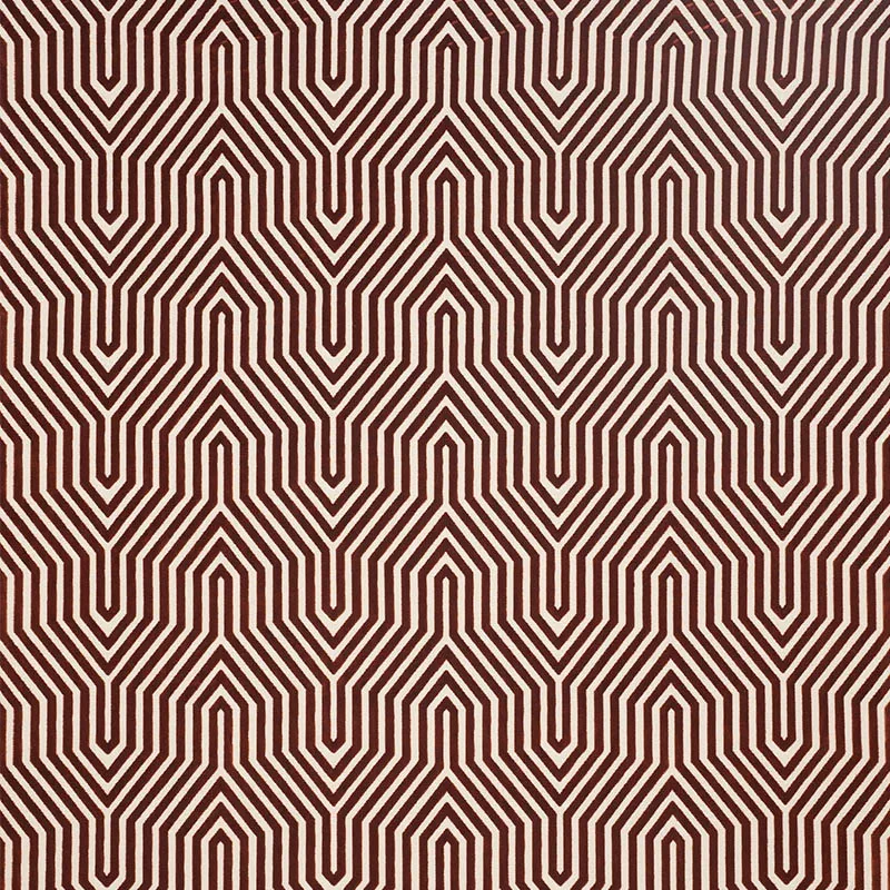 VANDERBILT VELVET fabric RUSSET color by Schumacher