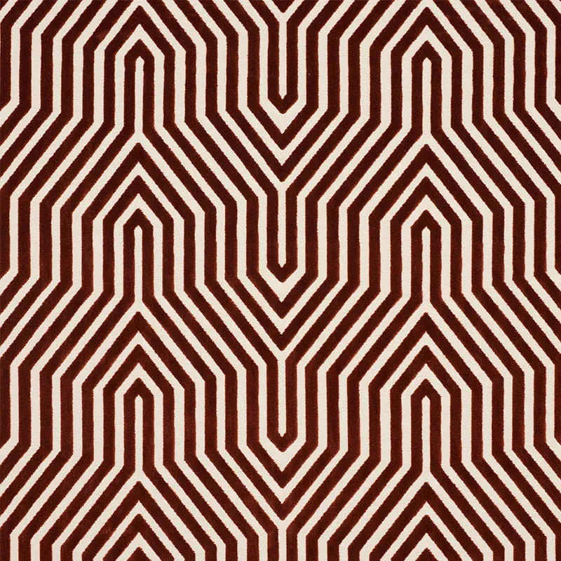 VANDERBILT VELVET fabric RUSSET color by Schumacher