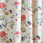 VASILY LINEN fabric MULTI color by Schumacher