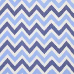 VEDADO IKAT fabric INDIGO color by Schumacher