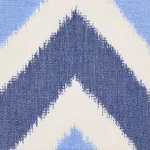 VEDADO IKAT fabric INDIGO color by Schumacher