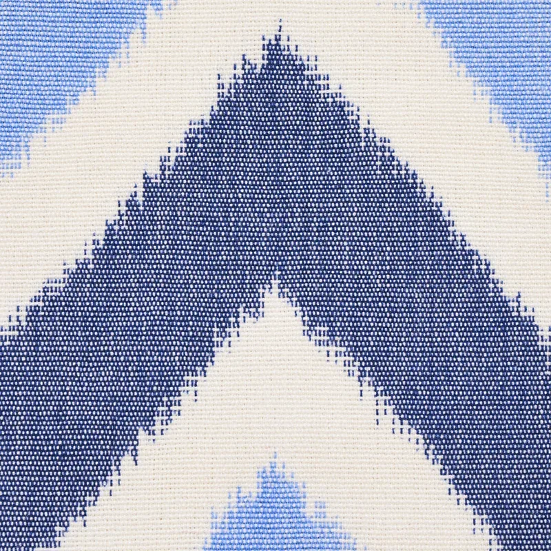 VEDADO IKAT fabric INDIGO color by Schumacher