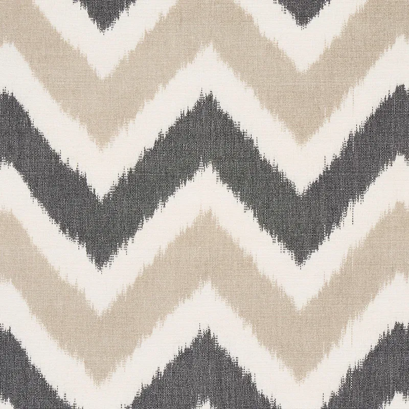 VEDADO IKAT Fabric – NEUTRAL | Schumacher | Wallpaper Twins VEDADO IKAT fabric NEUTRAL color by Schumacher