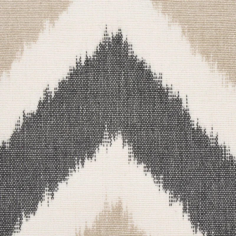 VEDADO IKAT Fabric – NEUTRAL | Schumacher | Wallpaper Twins VEDADO IKAT fabric NEUTRAL color by Schumacher