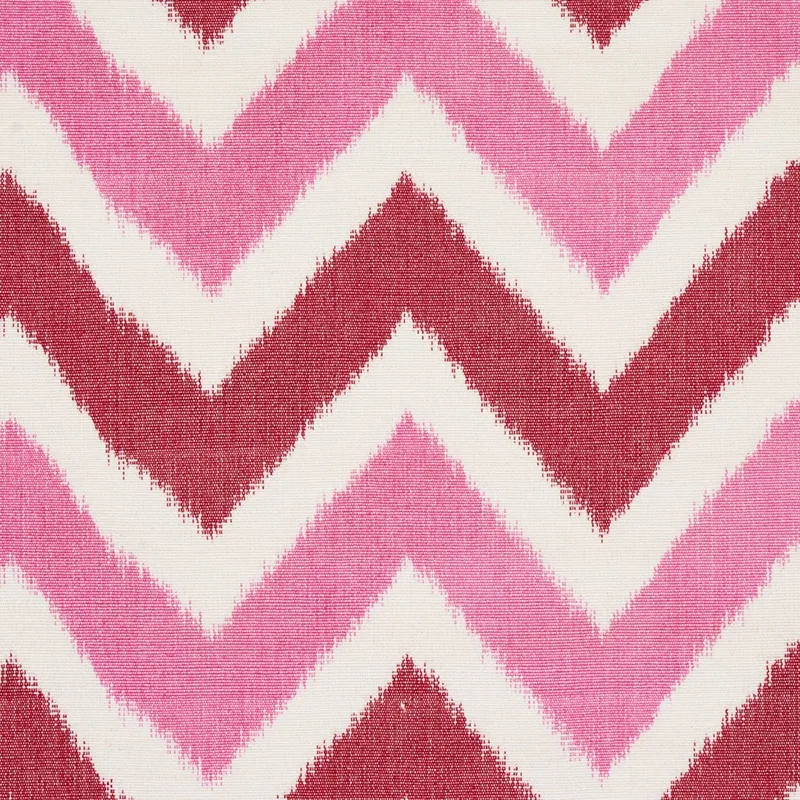 VEDADO IKAT fabric PINK color by Schumacher