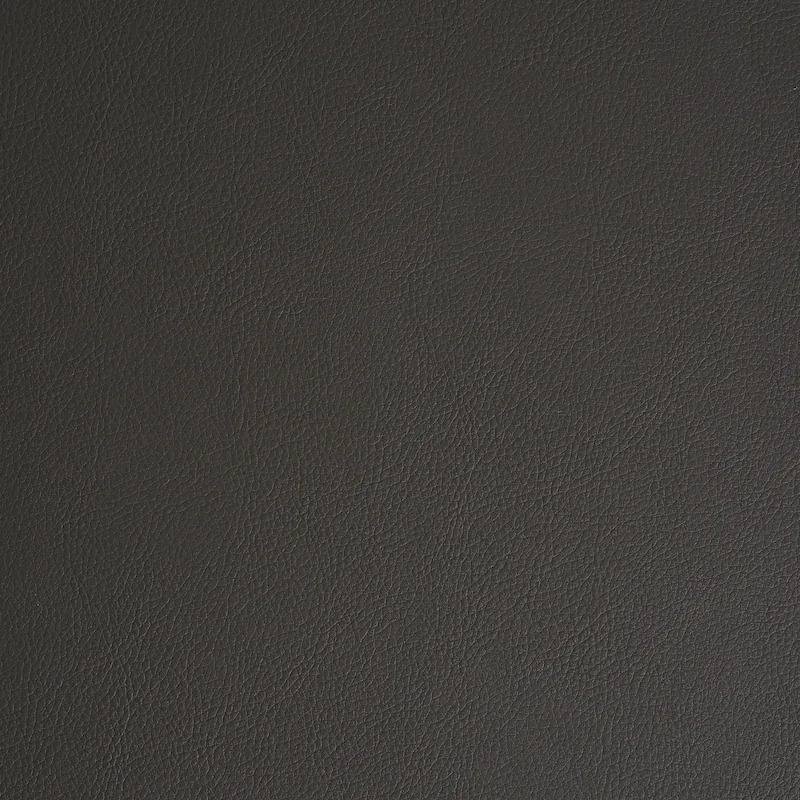 VEGAN LEATHER INDOOR/OUTDOOR fabric BROWN color by Schumacher