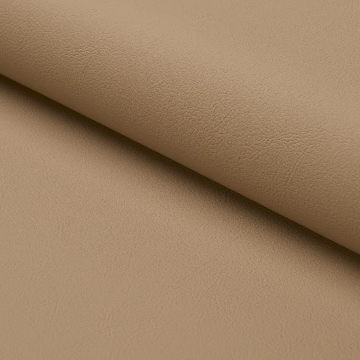 VEGAN LEATHER INDOOR/OUTDOOR fabric BUFF color by Schumacher