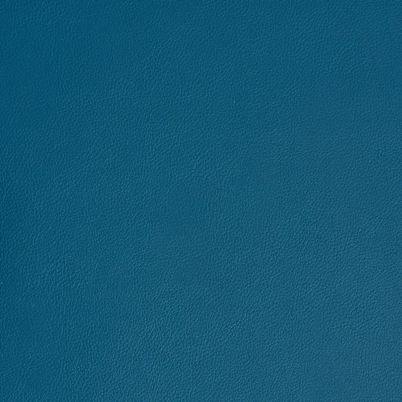 VEGAN LEATHER INDOOR/OUTDOOR fabric LAGOON color by Schumacher