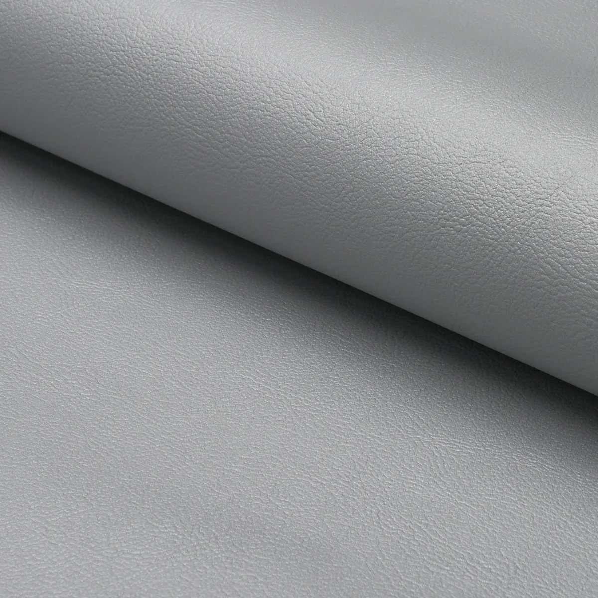 VEGAN LEATHER INDOOR/OUTDOOR fabric SILVER METALLIC color by Schumacher