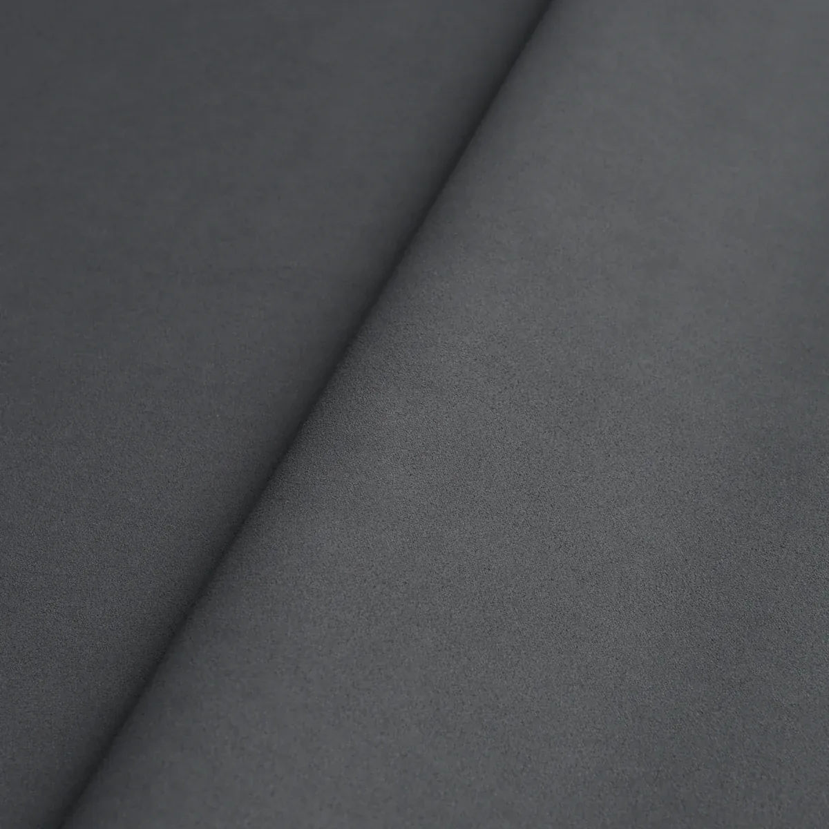 VEGAN SUEDE Fabric – STEEL | Schumacher | Wallpaper Twins VEGAN SUEDE fabric STEEL color by Schumacher