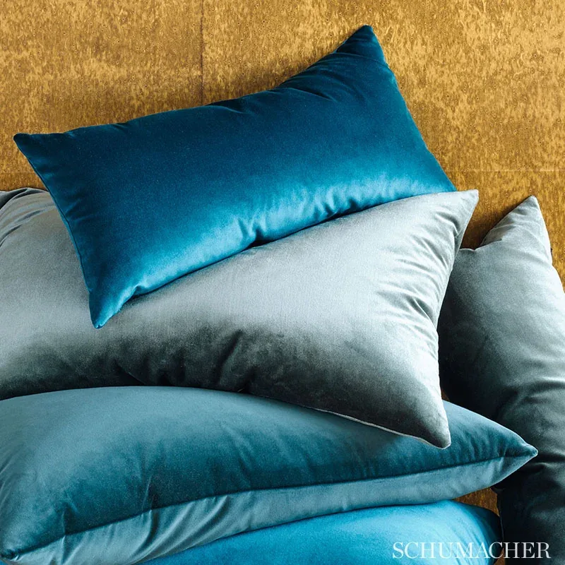 VENETIAN SILK VELVET Fabric – CHANTERELLE | Schumacher | Wal VENETIAN SILK VELVET fabric CHANTERELLE color by Schumacher