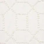 Vento Embroidery fabric IVORY color by Schumacher