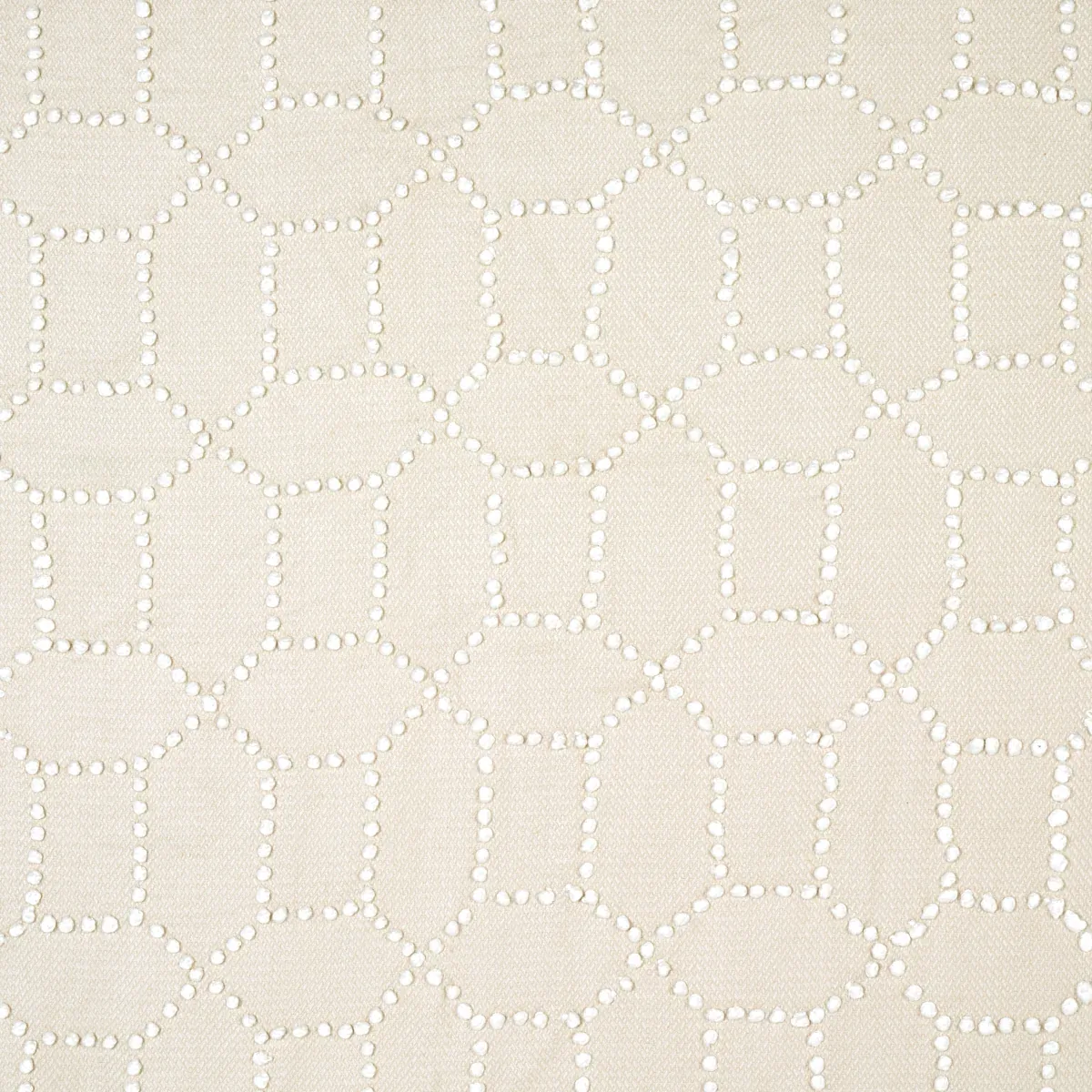 Vento Embroidery fabric NATURAL color by Schumacher