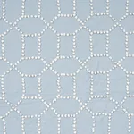 Vento Embroidery Fabric – SKY | Schumacher | Wallpaper Twins Vento Embroidery fabric SKY color by Schumacher