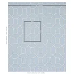 Vento Embroidery Fabric – SKY | Schumacher | Wallpaper Twins Vento Embroidery fabric SKY color by Schumacher