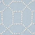 Vento Embroidery Fabric – SKY | Schumacher | Wallpaper Twins Vento Embroidery fabric SKY color by Schumacher