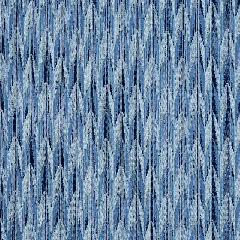 VERDANT INDOOR/OUTDOOR fabric BLUE color by Schumacher