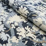VERDURE TAPESTRY Fabric – BLUE | Schumacher | Wallpaper Twin VERDURE TAPESTRY fabric BLUE color by Schumacher