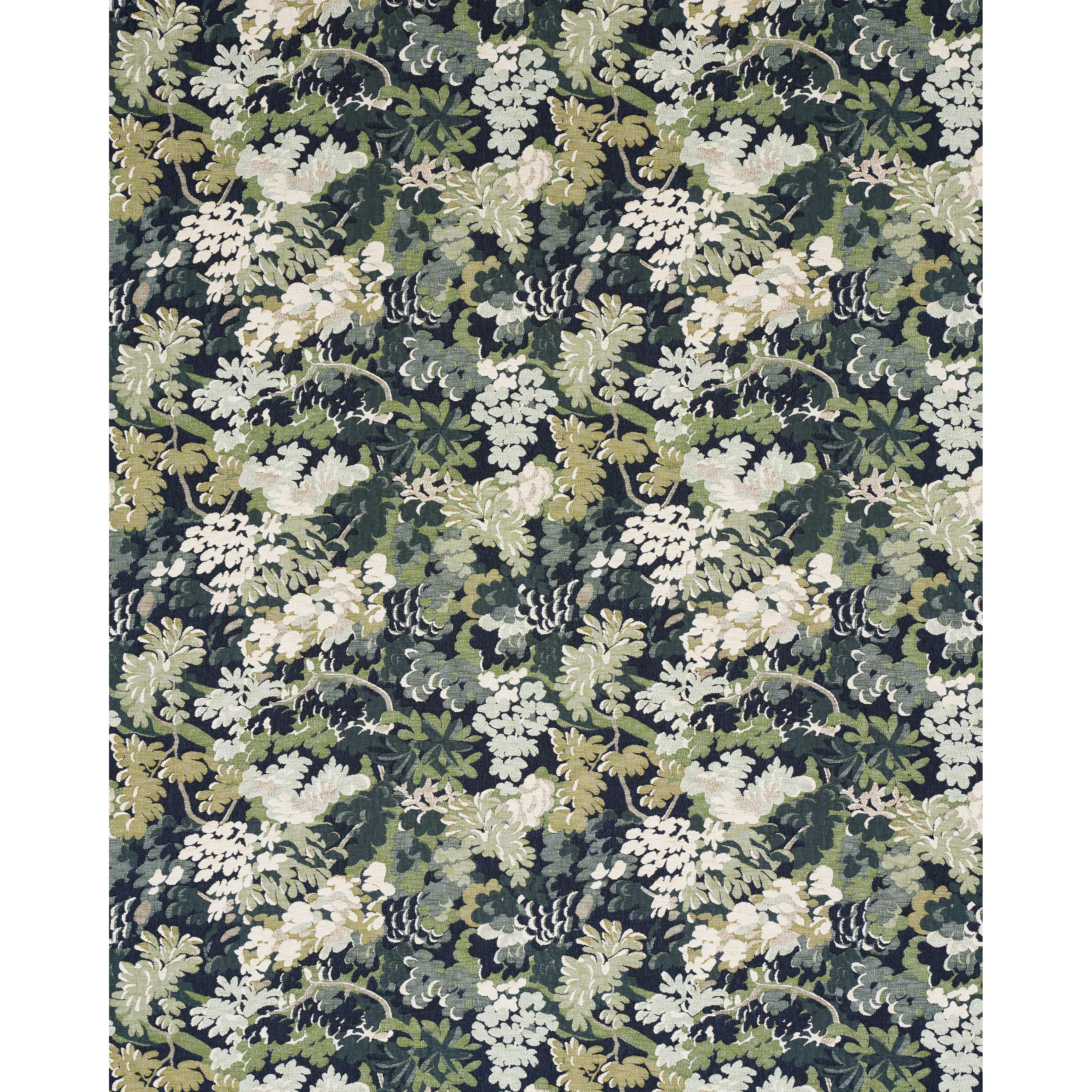 VERDURE TAPESTRY Fabric – PEACOCK | Schumacher | Wallpaper T VERDURE TAPESTRY fabric PEACOCK color by Schumacher