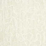VERMICELLI EMBROIDERY fabric PEARL color by Schumacher