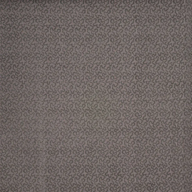 VERMICELLI VELVET fabric SMOKE color by Schumacher