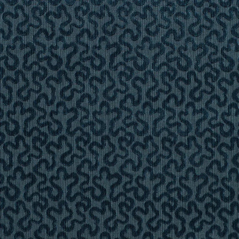 VERMICELLI VELVET fabric VENETIAN color by Schumacher