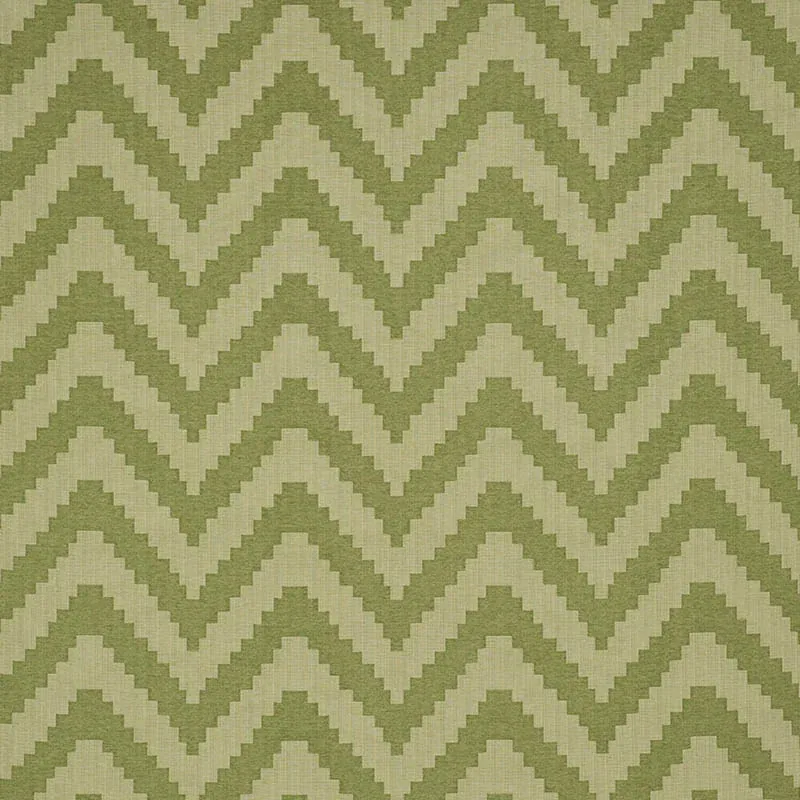VERNE Fabric – GREEN | Schumacher | Wallpaper Twins VERNE fabric GREEN color by Schumacher