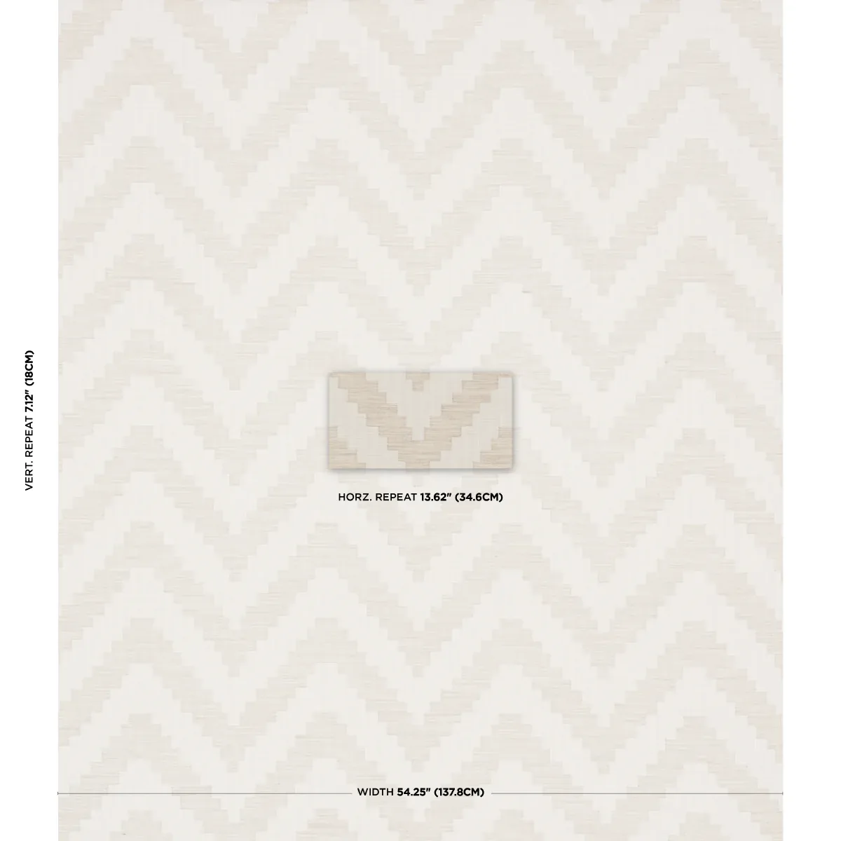 VERNE Fabric – NATURAL | Schumacher | Wallpaper Twins VERNE fabric NATURAL color by Schumacher