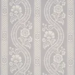 VERSAILLES Fabric – GREY | Schumacher | Wallpaper Twins VERSAILLES fabric GREY color by Schumacher