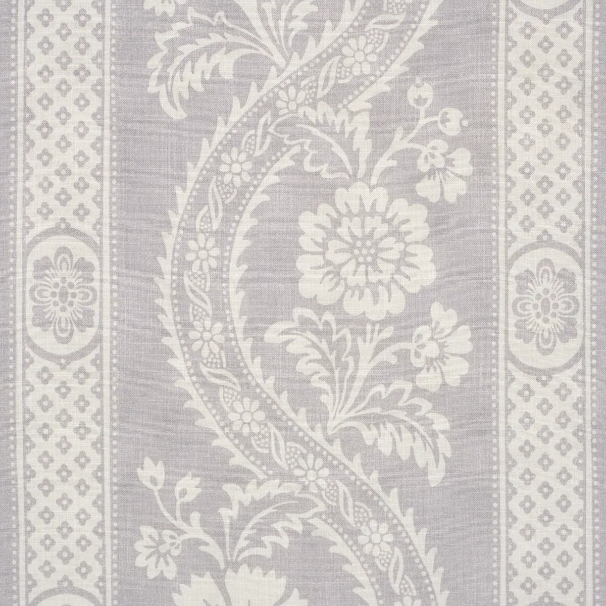 VERSAILLES Fabric – GREY | Schumacher | Wallpaper Twins VERSAILLES fabric GREY color by Schumacher
