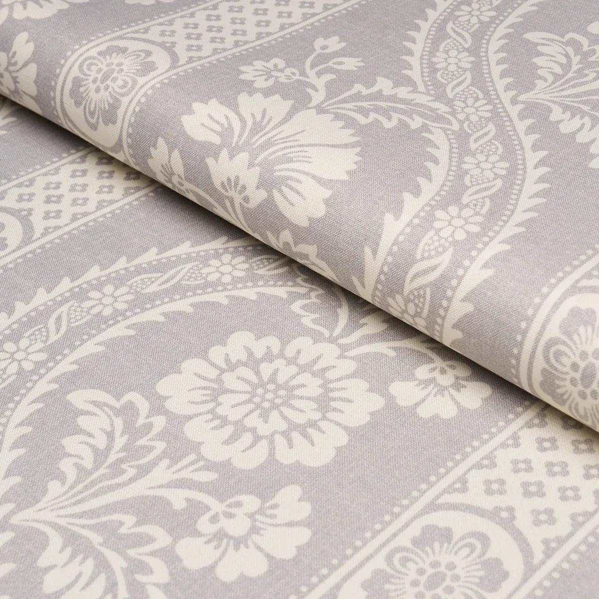 VERSAILLES Fabric – GREY | Schumacher | Wallpaper Twins VERSAILLES fabric GREY color by Schumacher