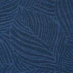 VICENTE PERFORMANCE VELVET fabric INDIGO color by Schumacher