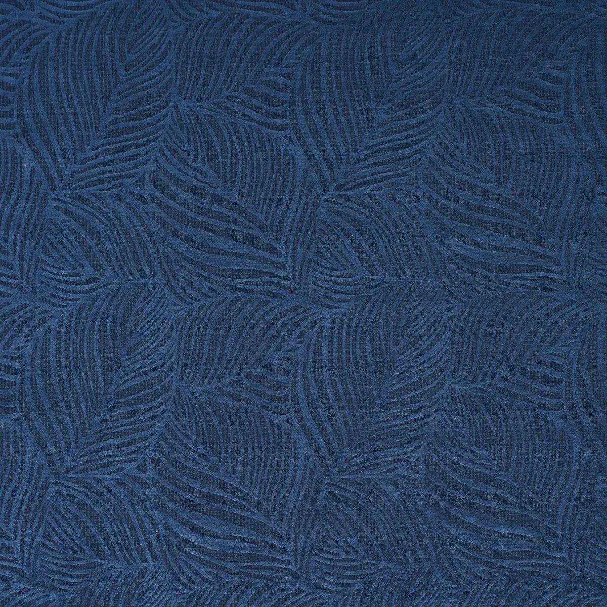 VICENTE PERFORMANCE VELVET fabric INDIGO color by Schumacher