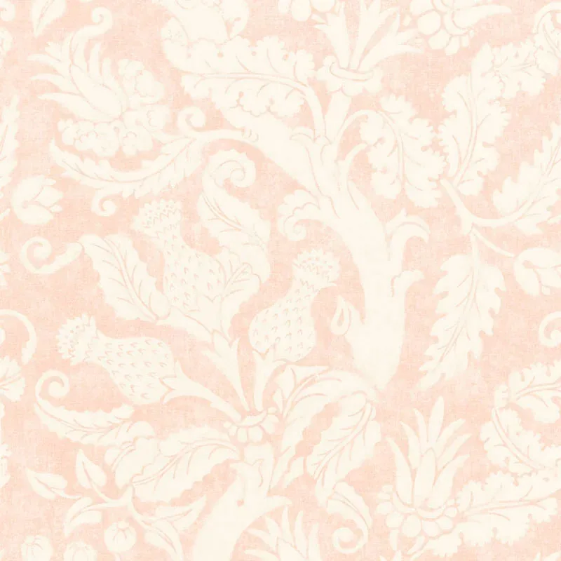 VILLA DE MEDICI fabric BLUSH CONCH color by Schumacher