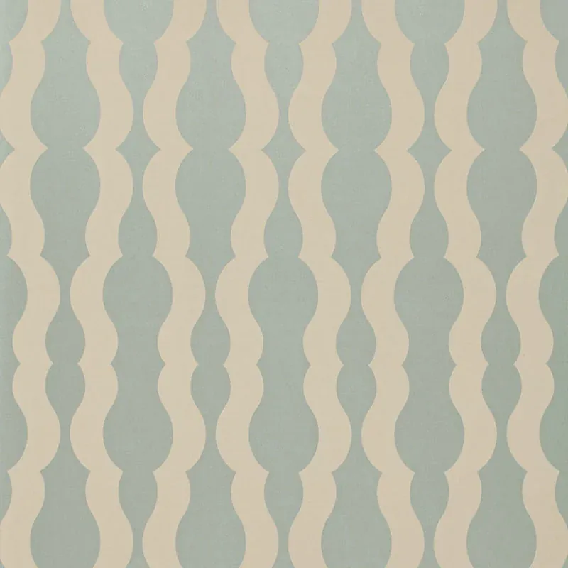 VILLEROUX WEAVE fabric AZURE color by Schumacher
