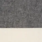 VISTA LINEN STRIPE CASEMENT fabric CARBON AND WHITE color by Schumacher