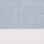 VISTA LINEN STRIPE CASEMENT fabric SKY AND WHITE color by Schumacher