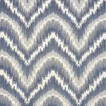 VON ARMIN fabric BLUE color by Schumacher