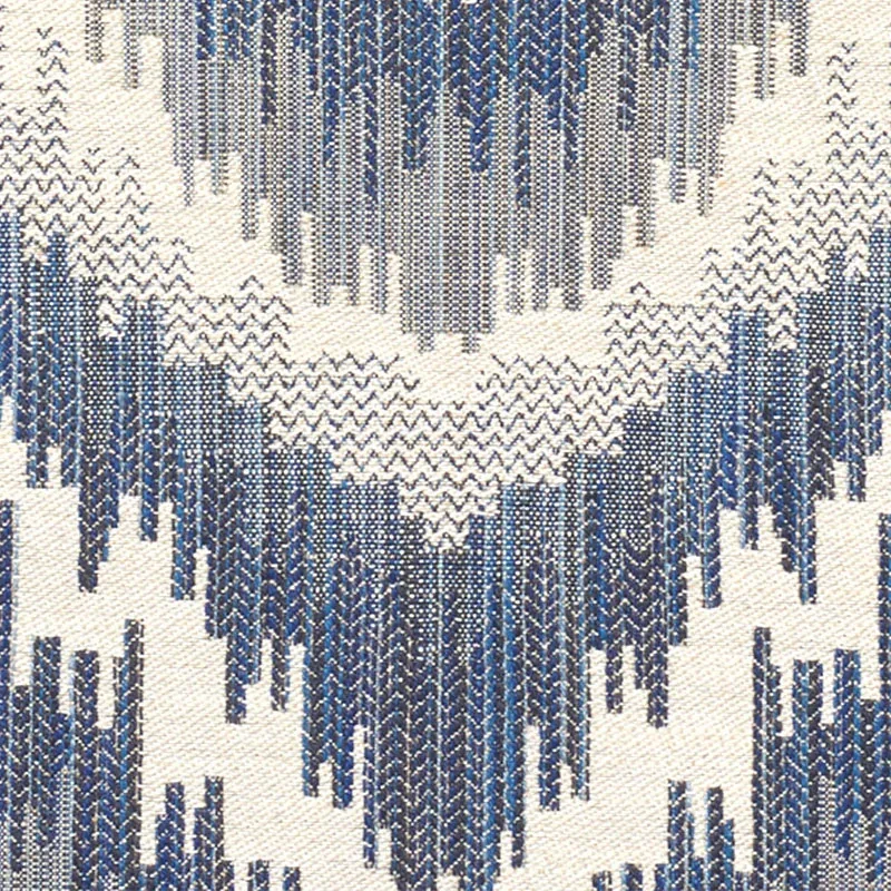 VON ARMIN fabric BLUE color by Schumacher