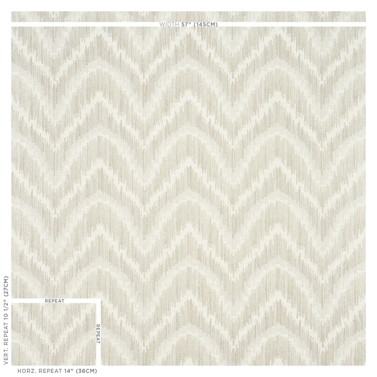 VON ARMIN Fabric – NEUTRAL | Schumacher | Wallpaper Twins VON ARMIN fabric NEUTRAL color by Schumacher