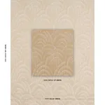 VOUSSOIR MODERNE Fabric – SAND | Schumacher | Wallpaper Twin VOUSSOIR MODERNE fabric SAND color by Schumacher