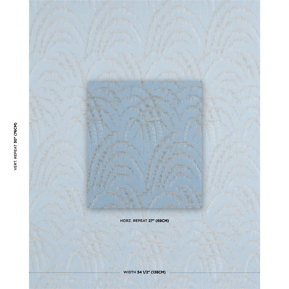 VOUSSOIR MODERNE Fabric – SLATE | Schumacher | Wallpaper Twi VOUSSOIR MODERNE fabric SLATE color by Schumacher