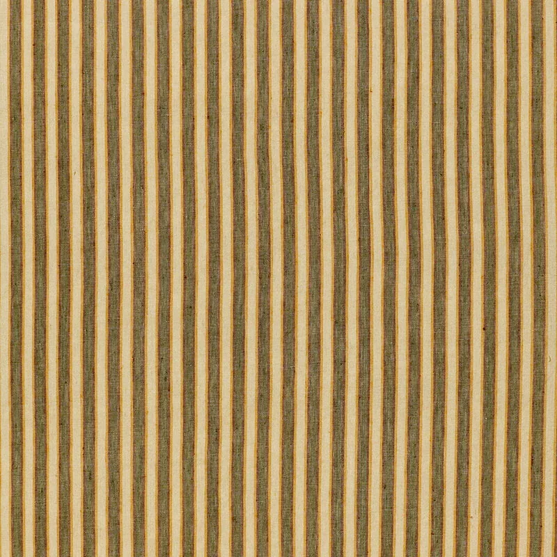 WAINSCOTT LINEN STRIPE fabric AZURE color by Schumacher