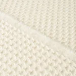 WALDEN WOOL TEXTURE Fabric – IVORY | Schumacher | Wallpaper WALDEN WOOL TEXTURE fabric IVORY color by Schumacher