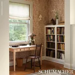 WELLFLEET TICKING STRIPE fabric PEBBLE color by Schumacher